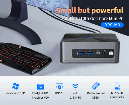 Mini PC beag ach cumhachtach